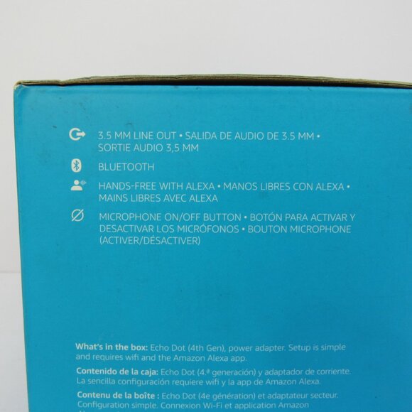 Amazon Echo Dot Alexa 4th Generation Alexa Model:B7W64E - Picture 2 of 8